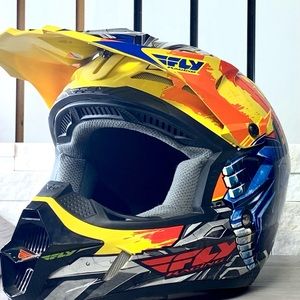 Fly Racing YM Moto-X Helmet transformer graphics